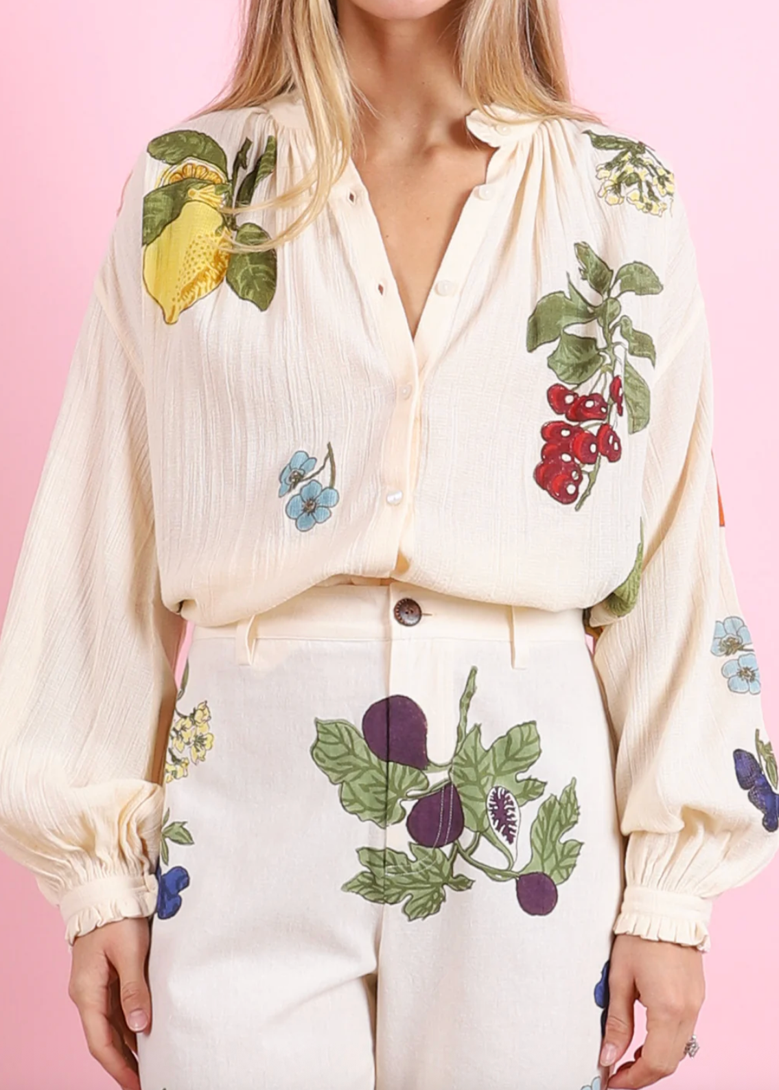 POET NINE FRUIT BLOUSE