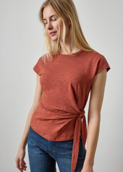 TIE FRONT TEE