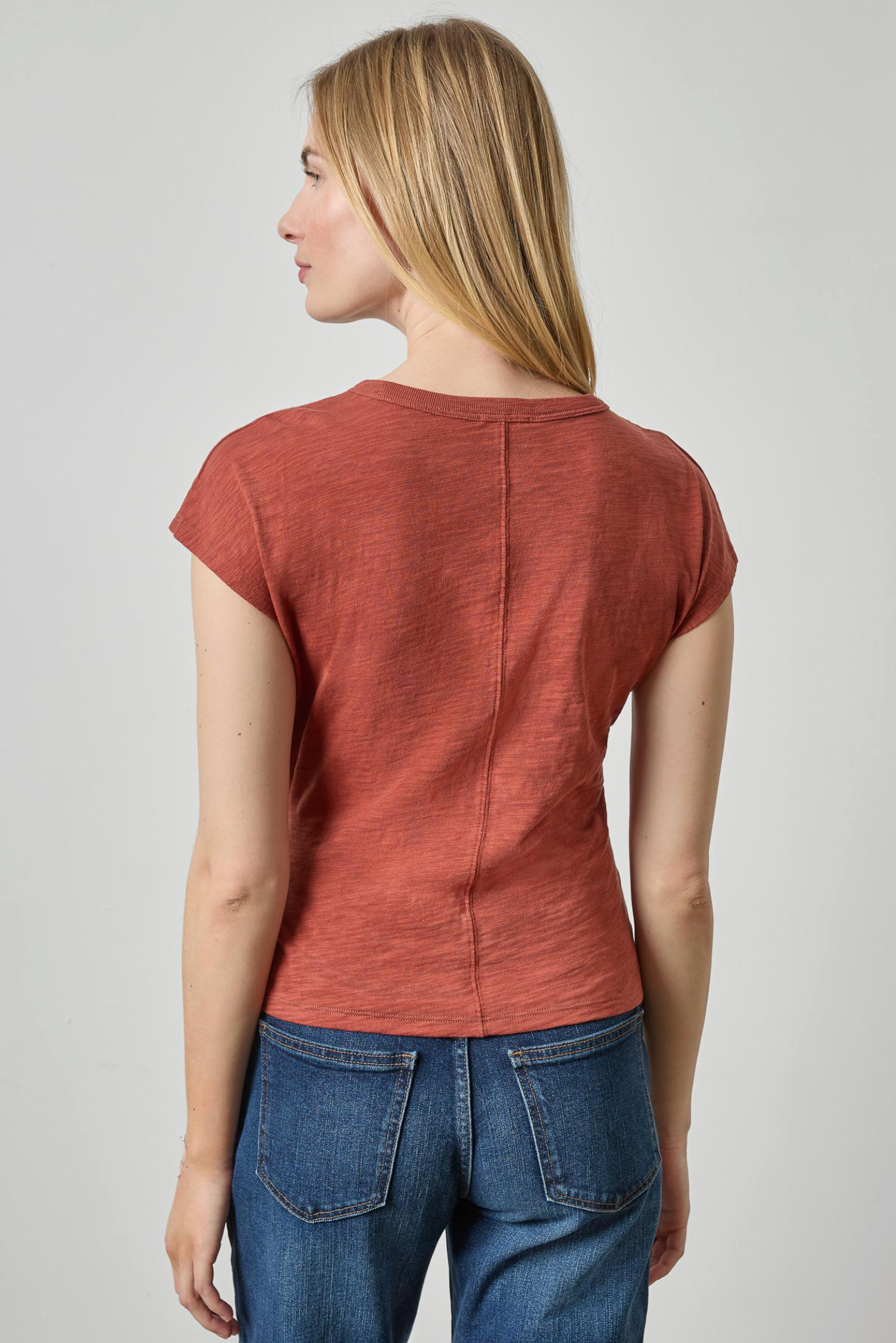 TIE FRONT TEE