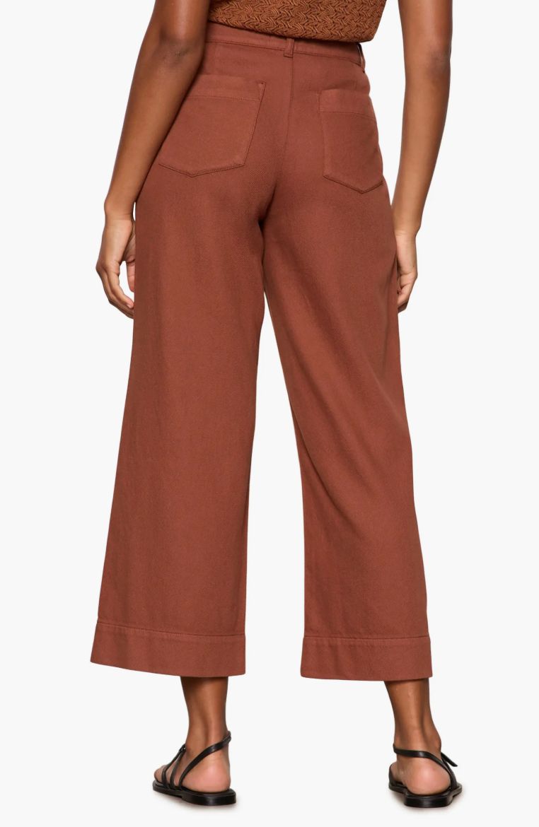 SOFT MARINE WIDE LEG CROP
