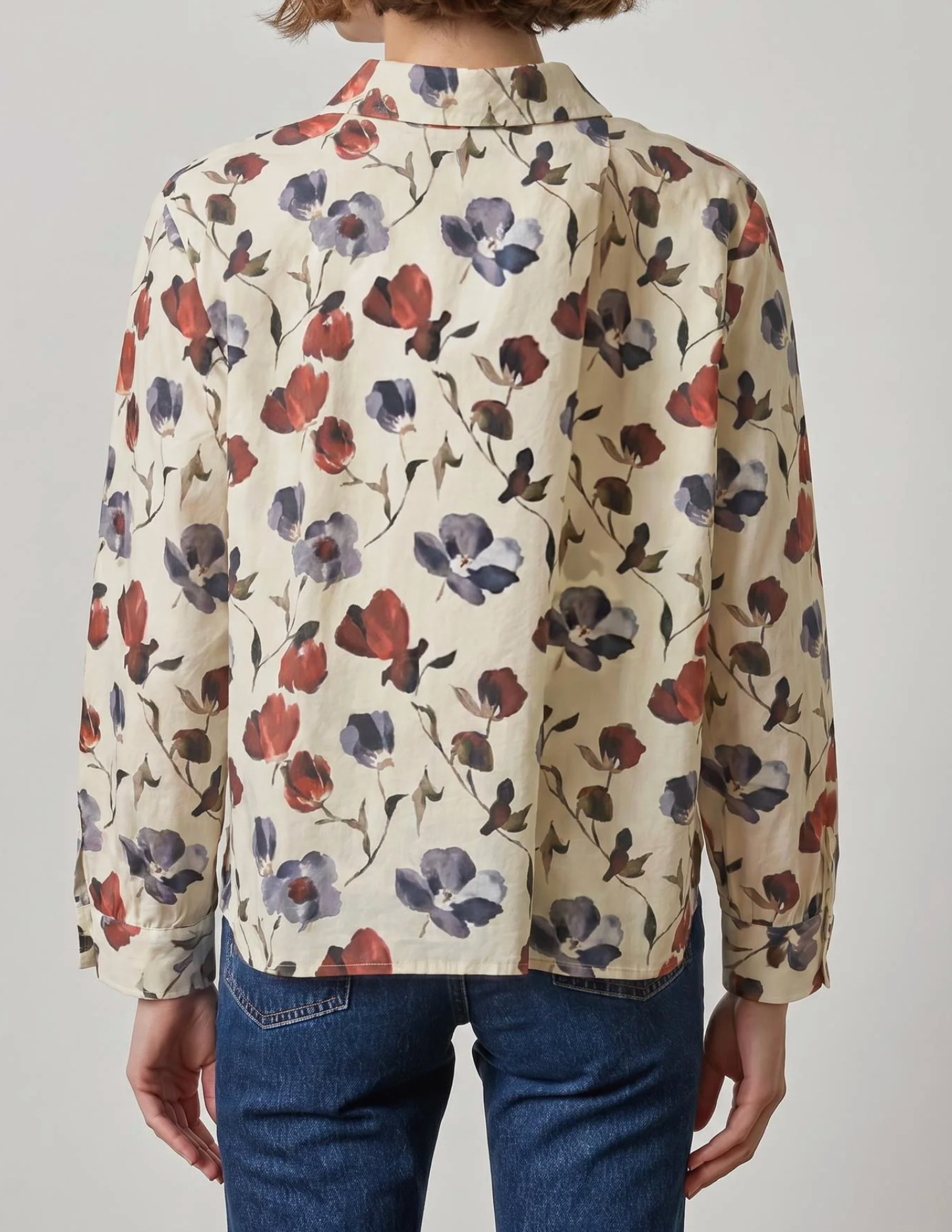 DOLMAN SLEEVE BUTTON DOWN