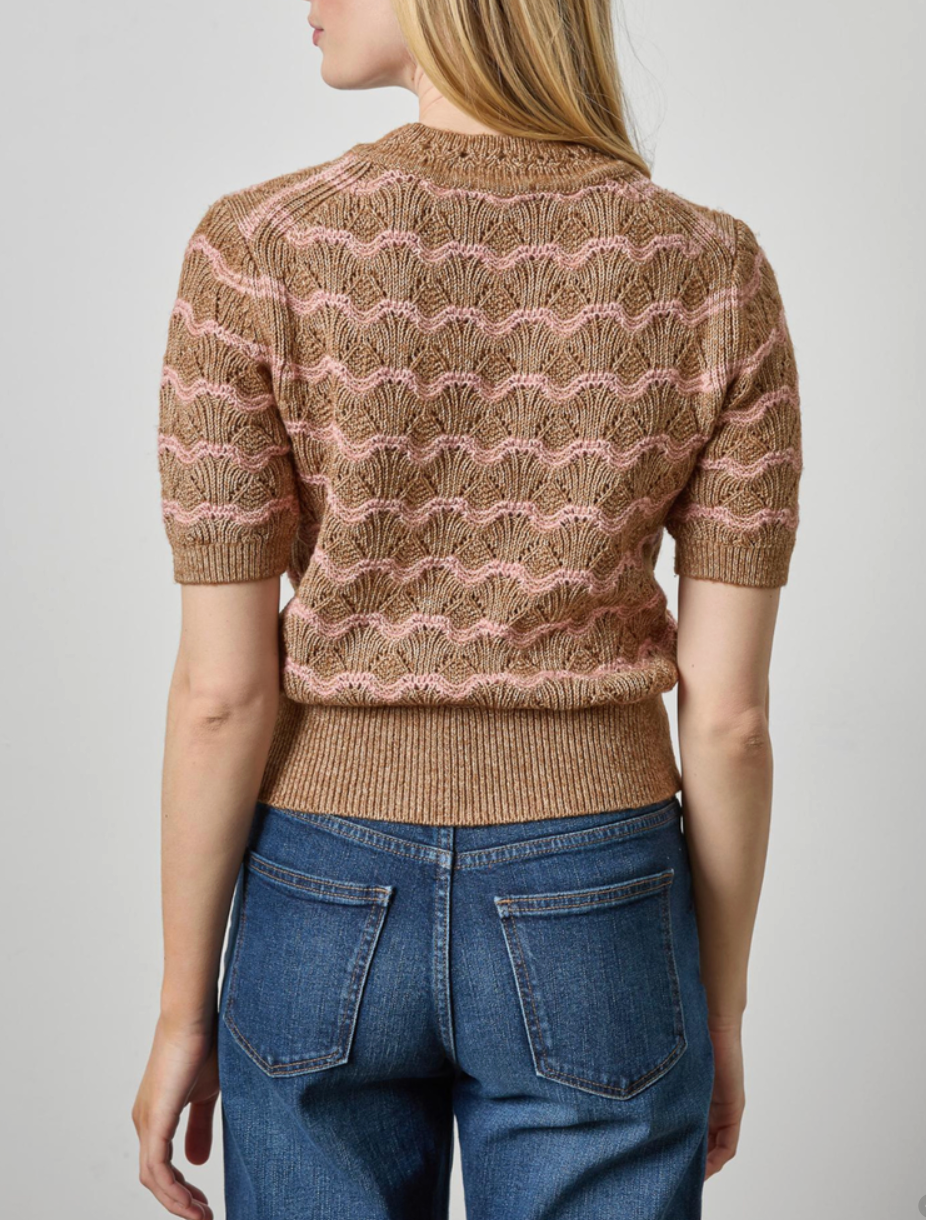MULTISTITCH PULLOVER SWEATER