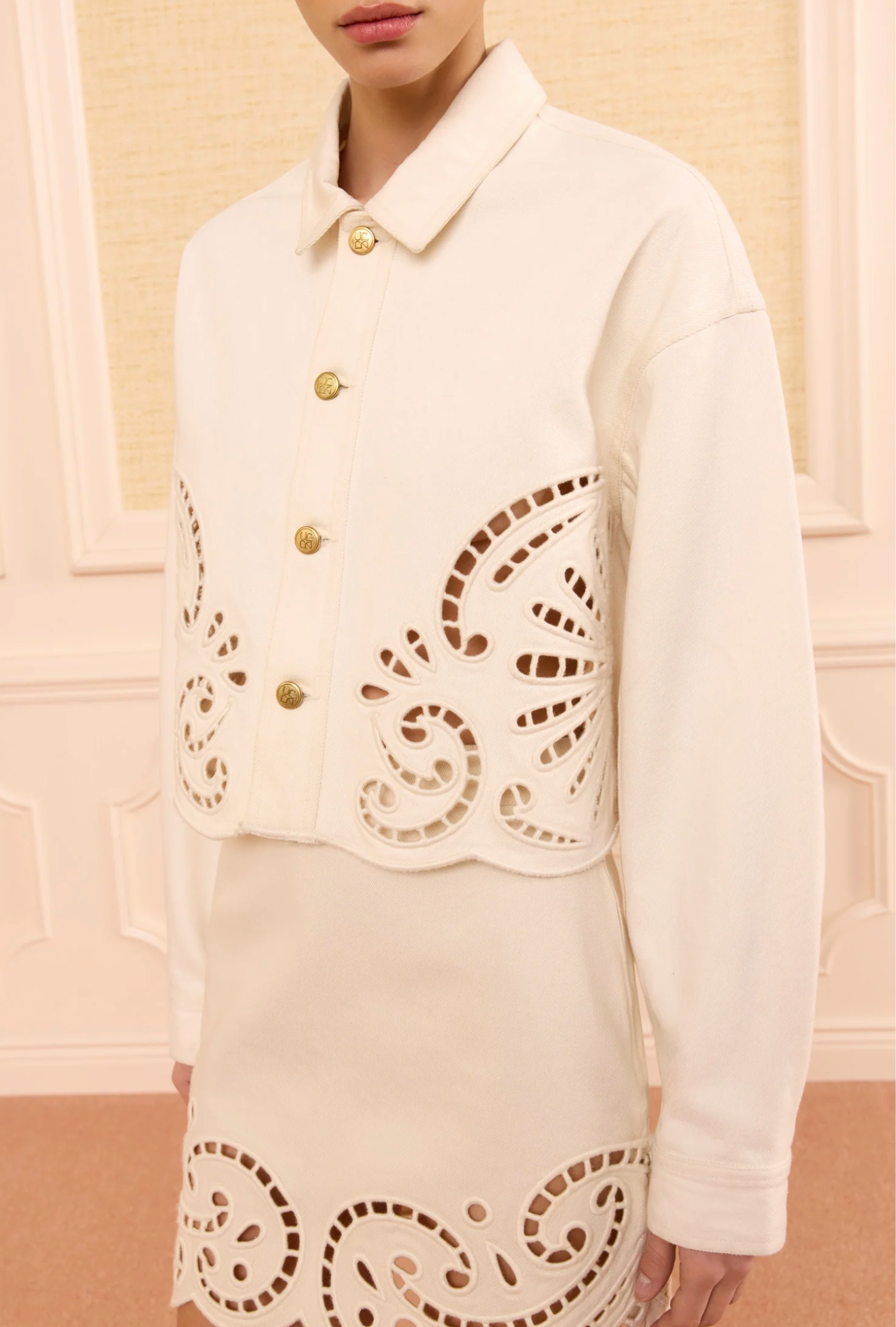 BOBBI JACKET W/EYELET