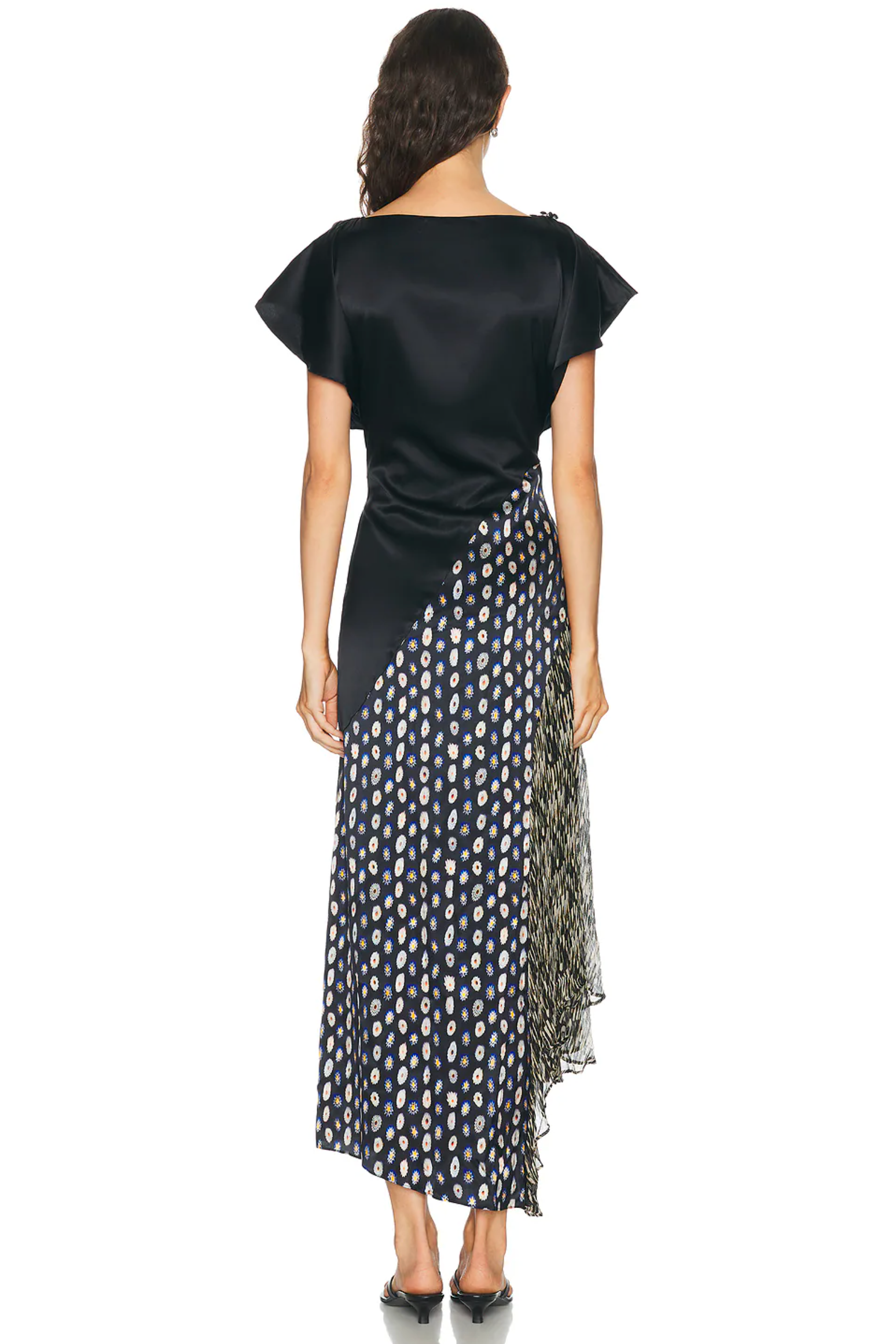 FAWN SILK DRESS