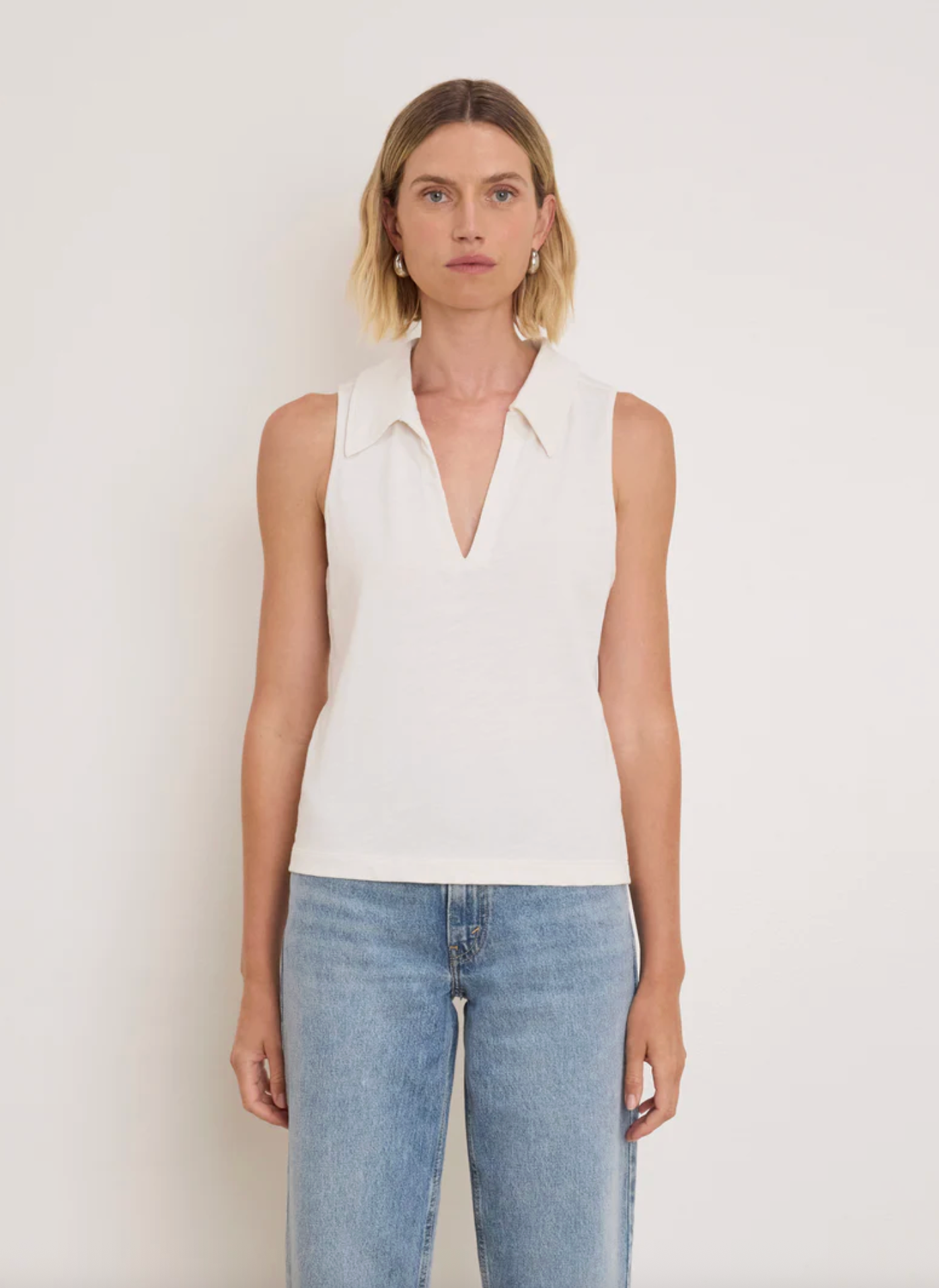 ROBERTA COLLARED TANK