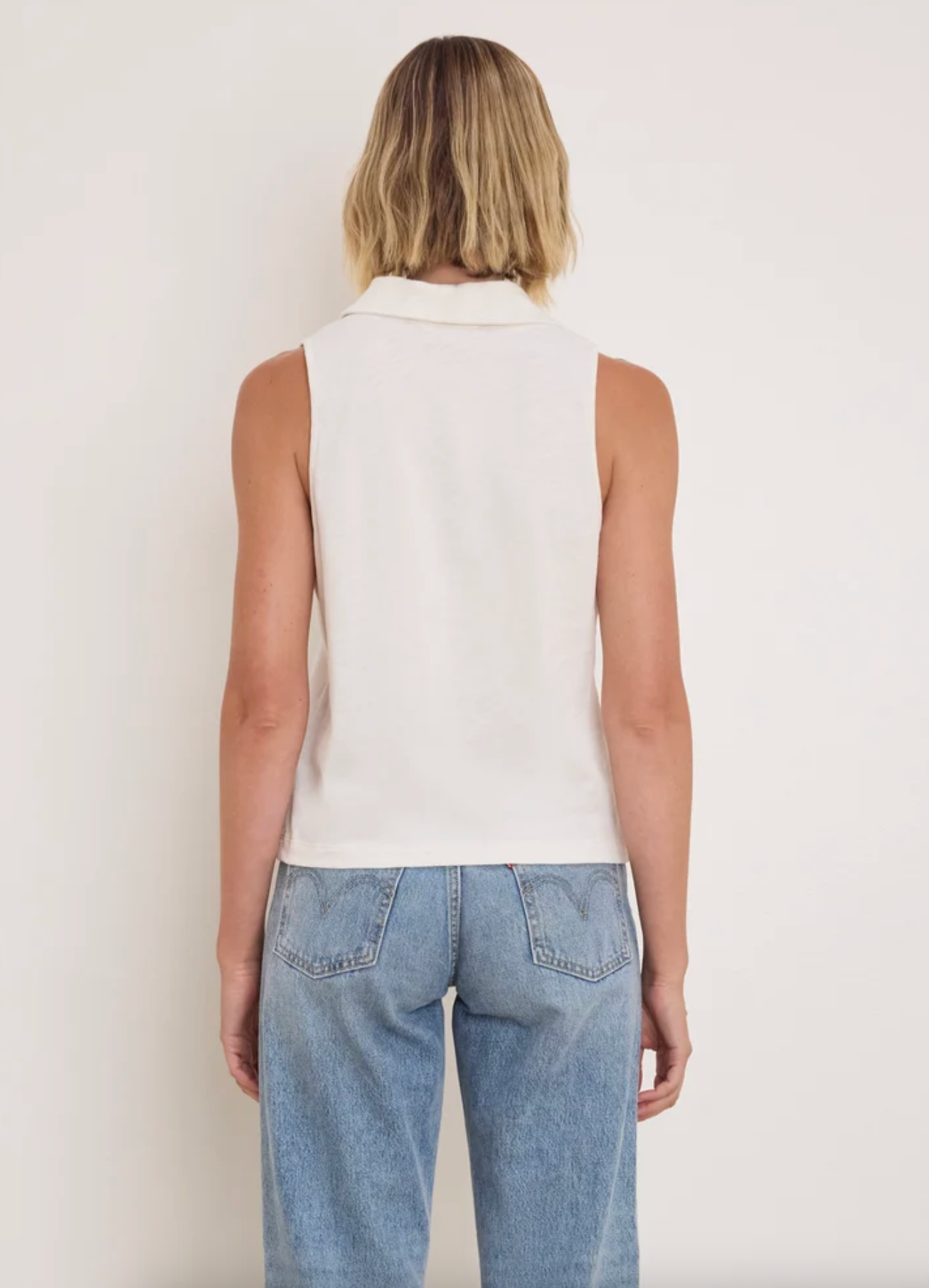 ROBERTA COLLARED TANK