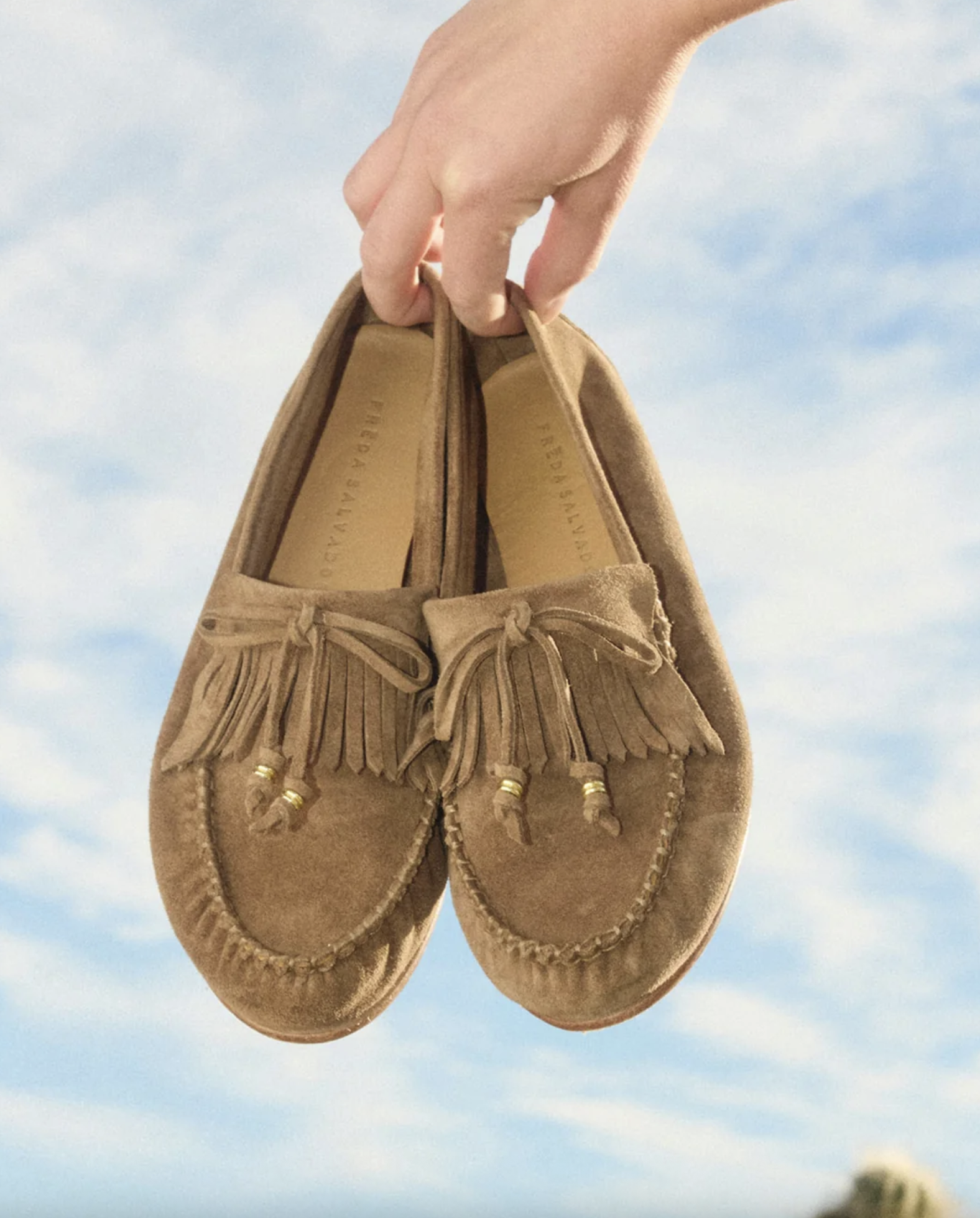 CELESTE FRINGE LOAFER