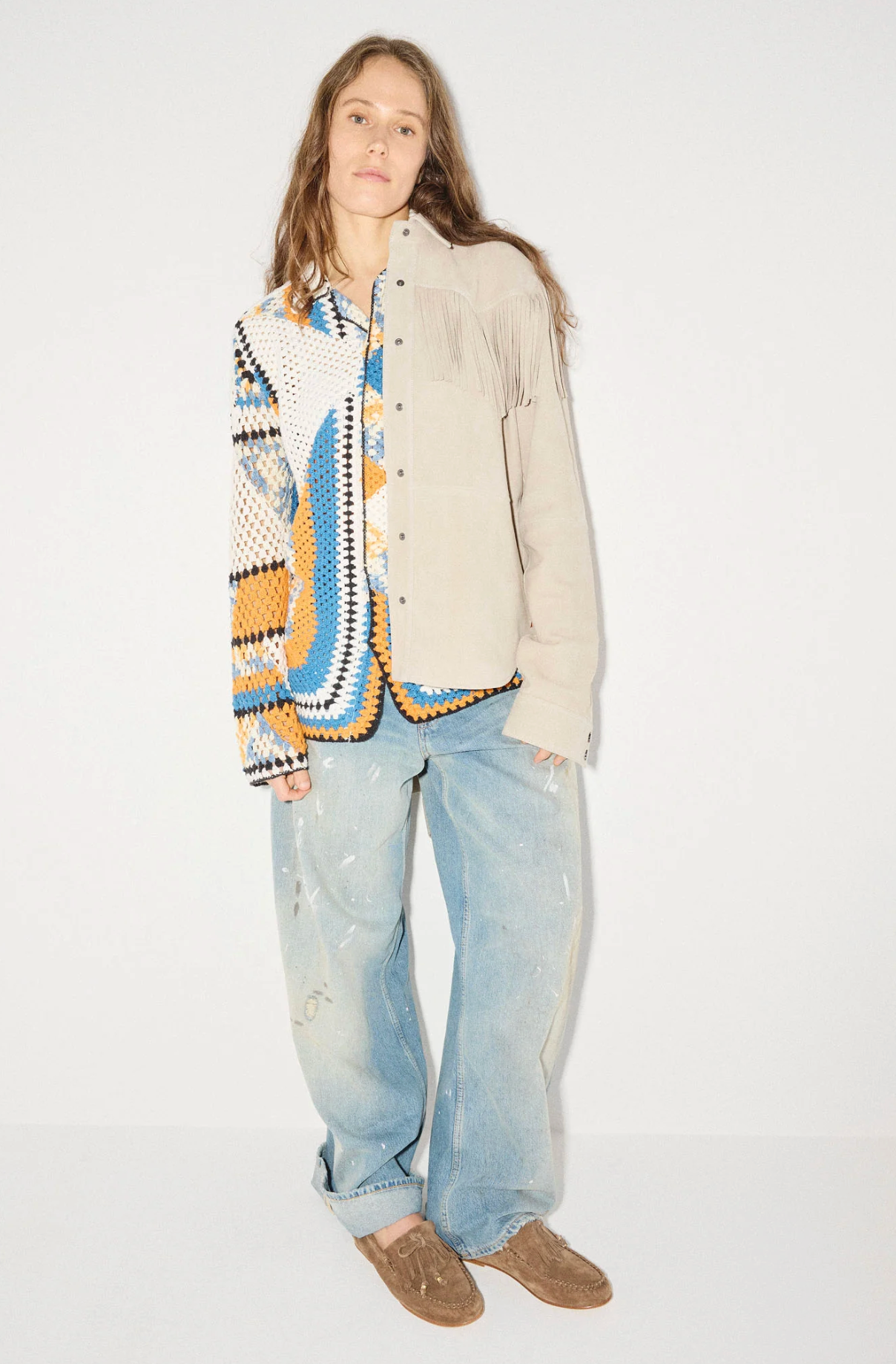 CELESTE FRINGE LOAFER