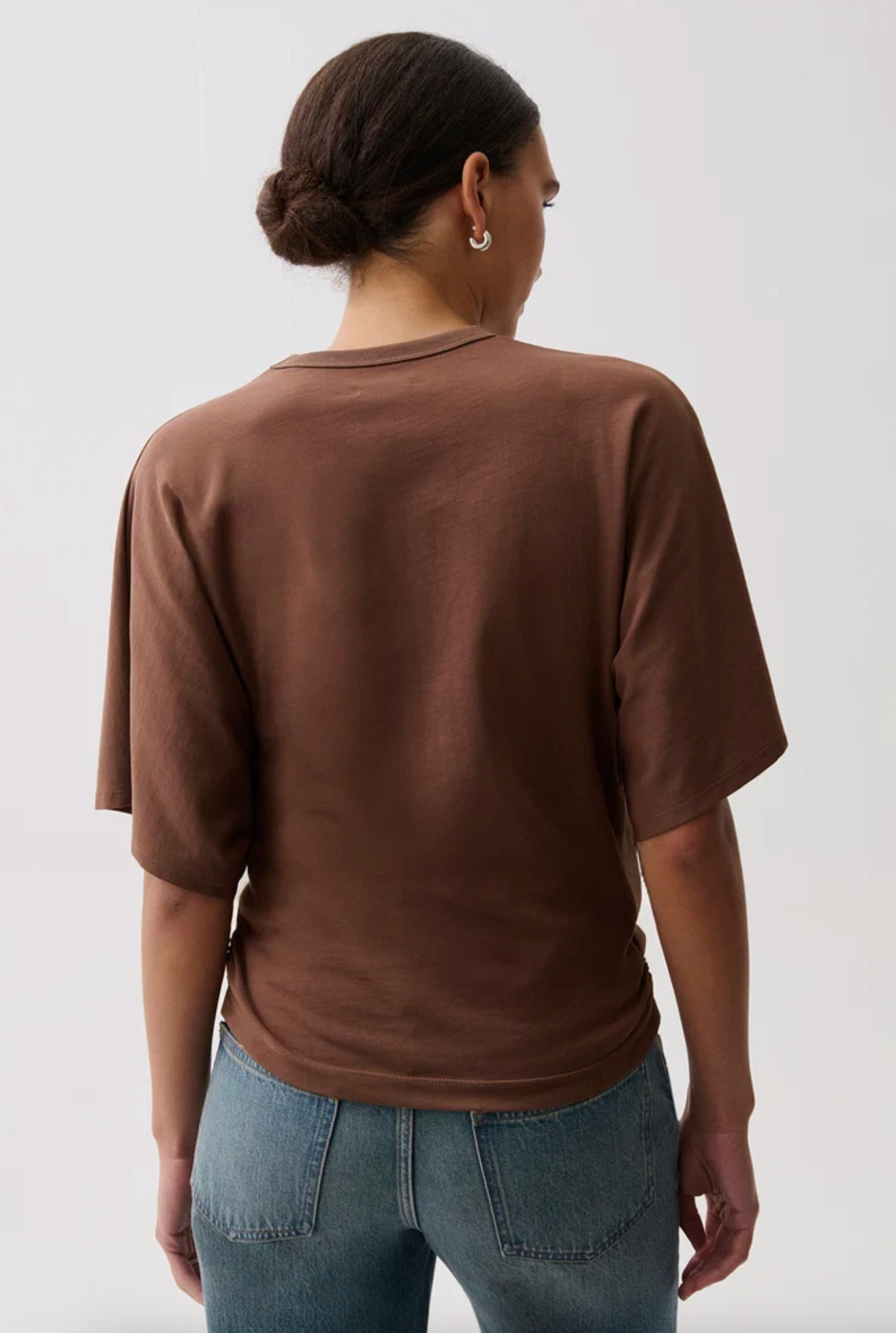 VERONICA KIMONO SLEEVE FITTED TEE