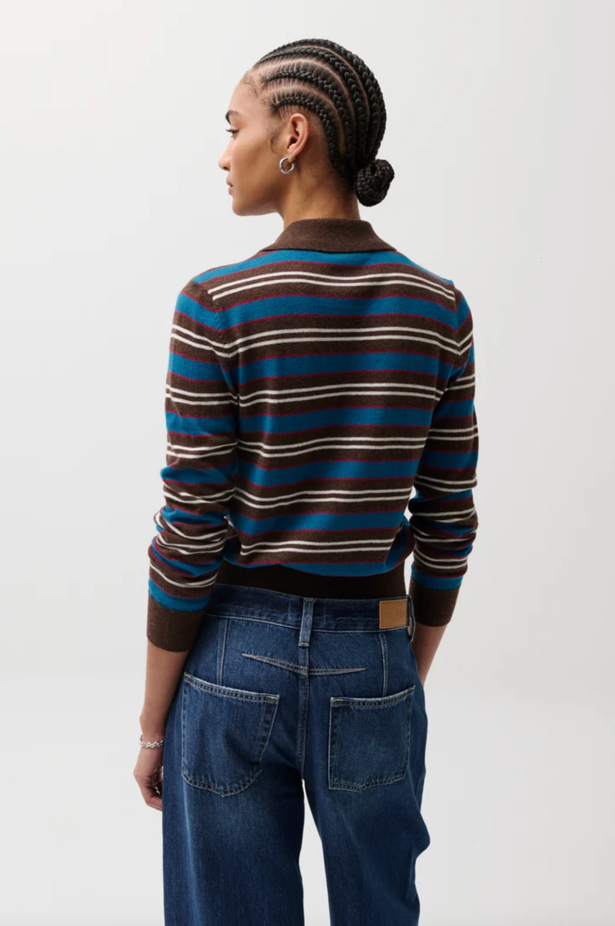 LYVIA L/S MERINO POLO CARDIGAN