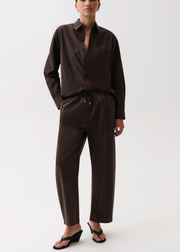THEO DRAWSTRING POPLIN PANT