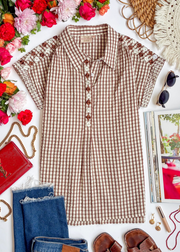 RUN BACK BAY BLOUSE