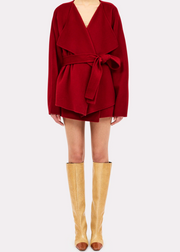 LEYLA WOOL MINI SKIRT