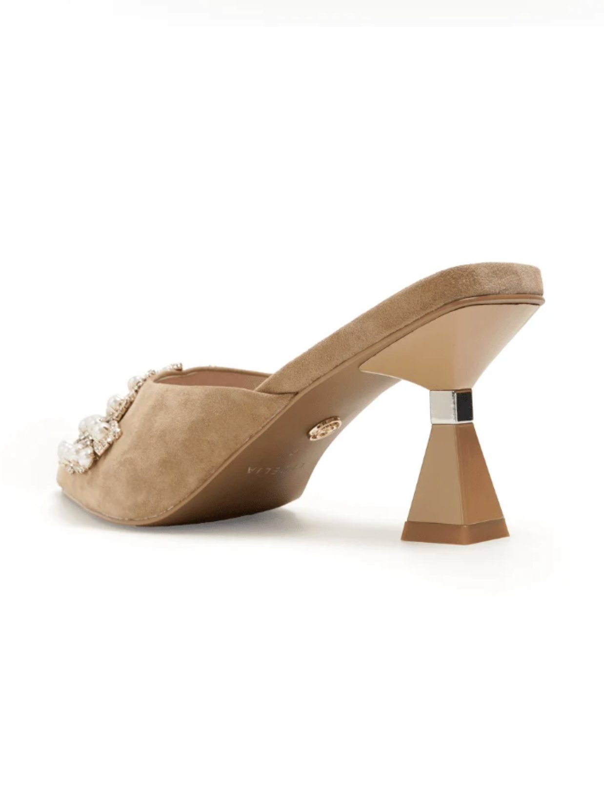 JOICE EMBELLISHED STILETTO MULE