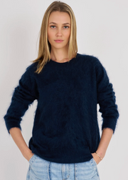 NOVA BRUSHED CASHMERE CREW