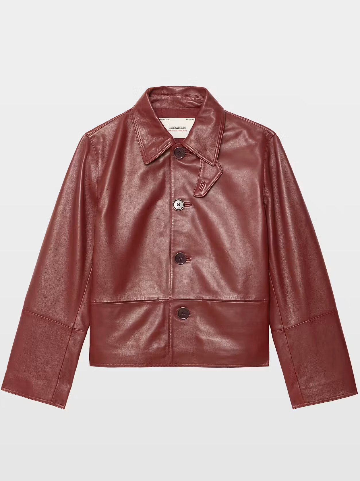 LESSA CUIR LISSE JACKET