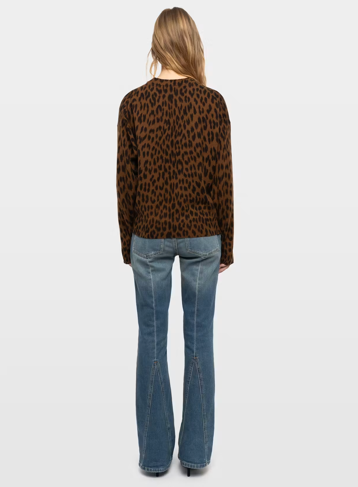SOULO LC LEOPARD SWEATER