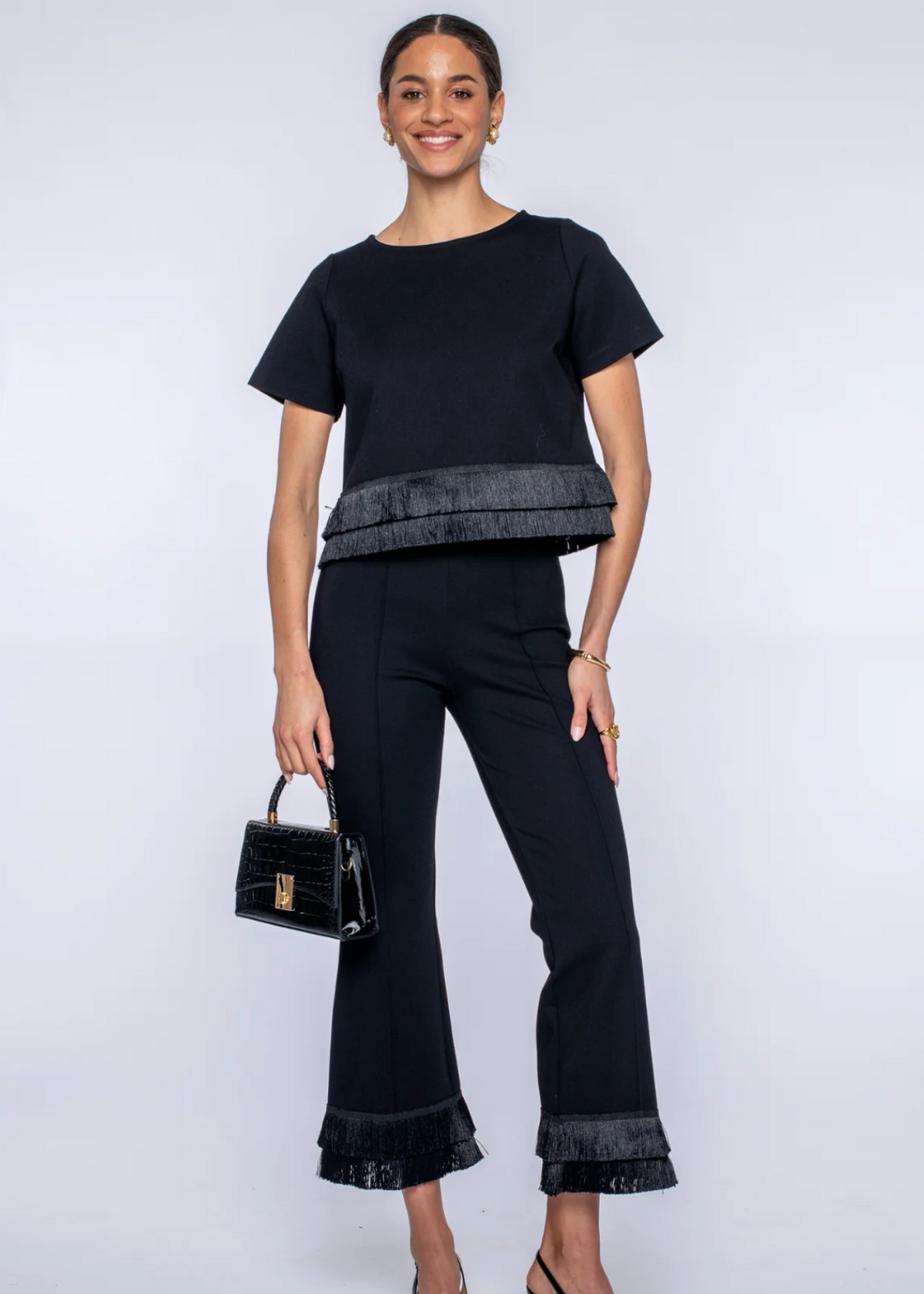 JOJO PANT W/FRINGE