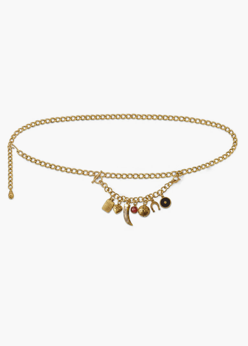 WESTERN CHARMS CHAIN BELT ODB