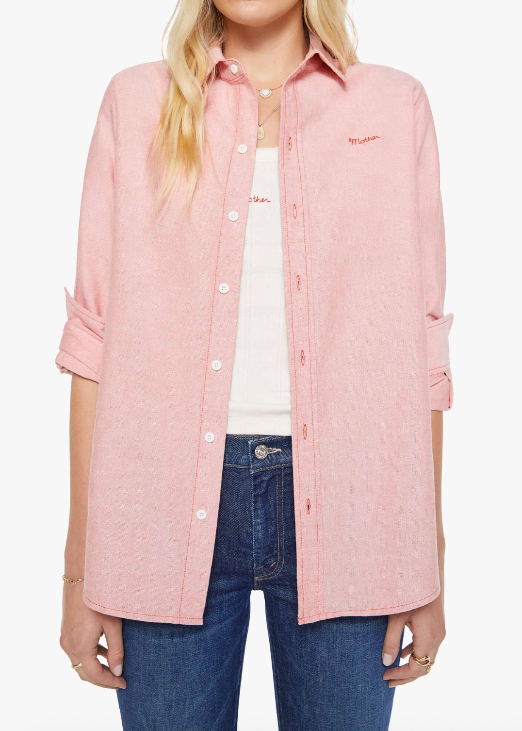 BESTIE BUTTON UP
