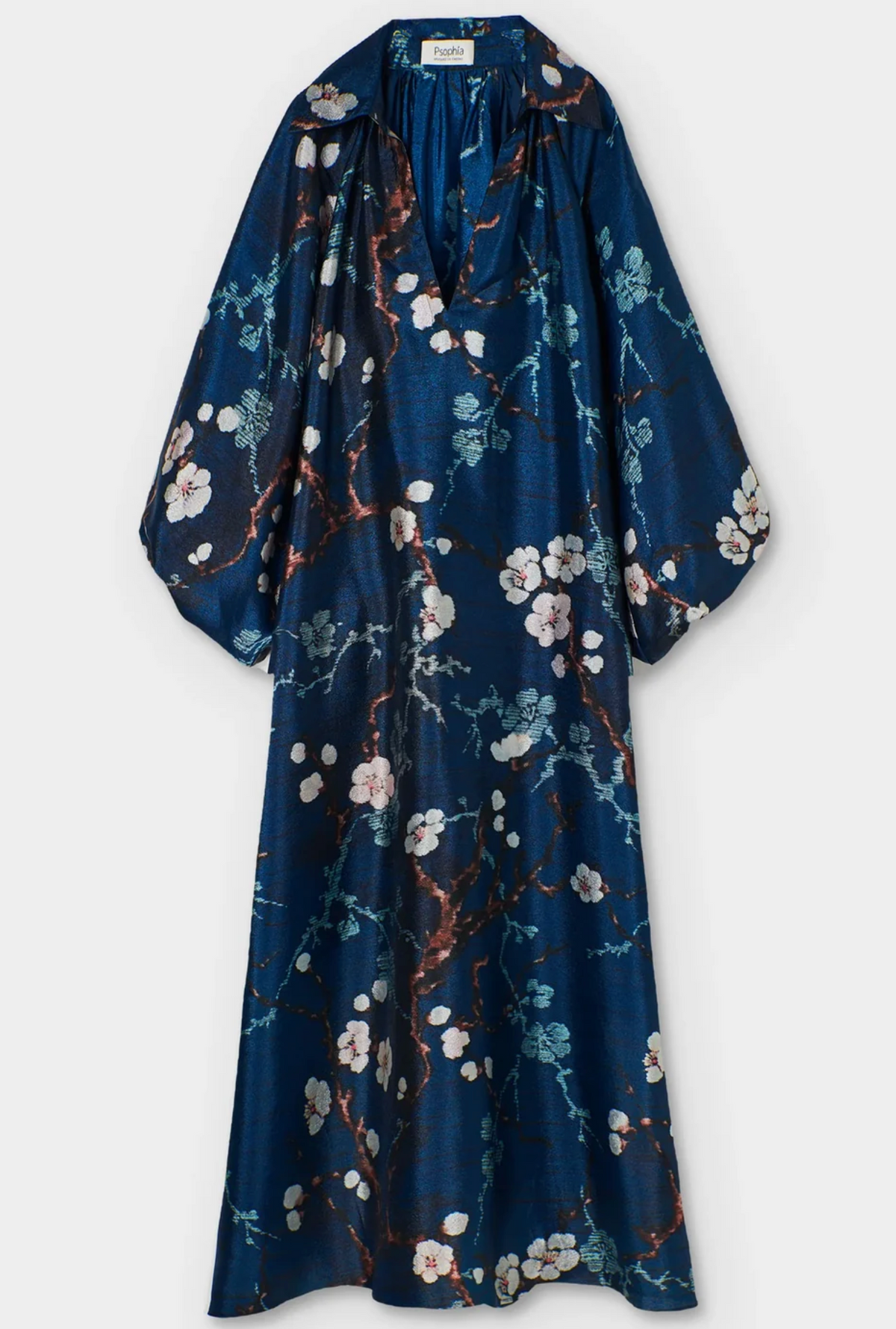 FLOWY PUFF SLEEVE DRESS