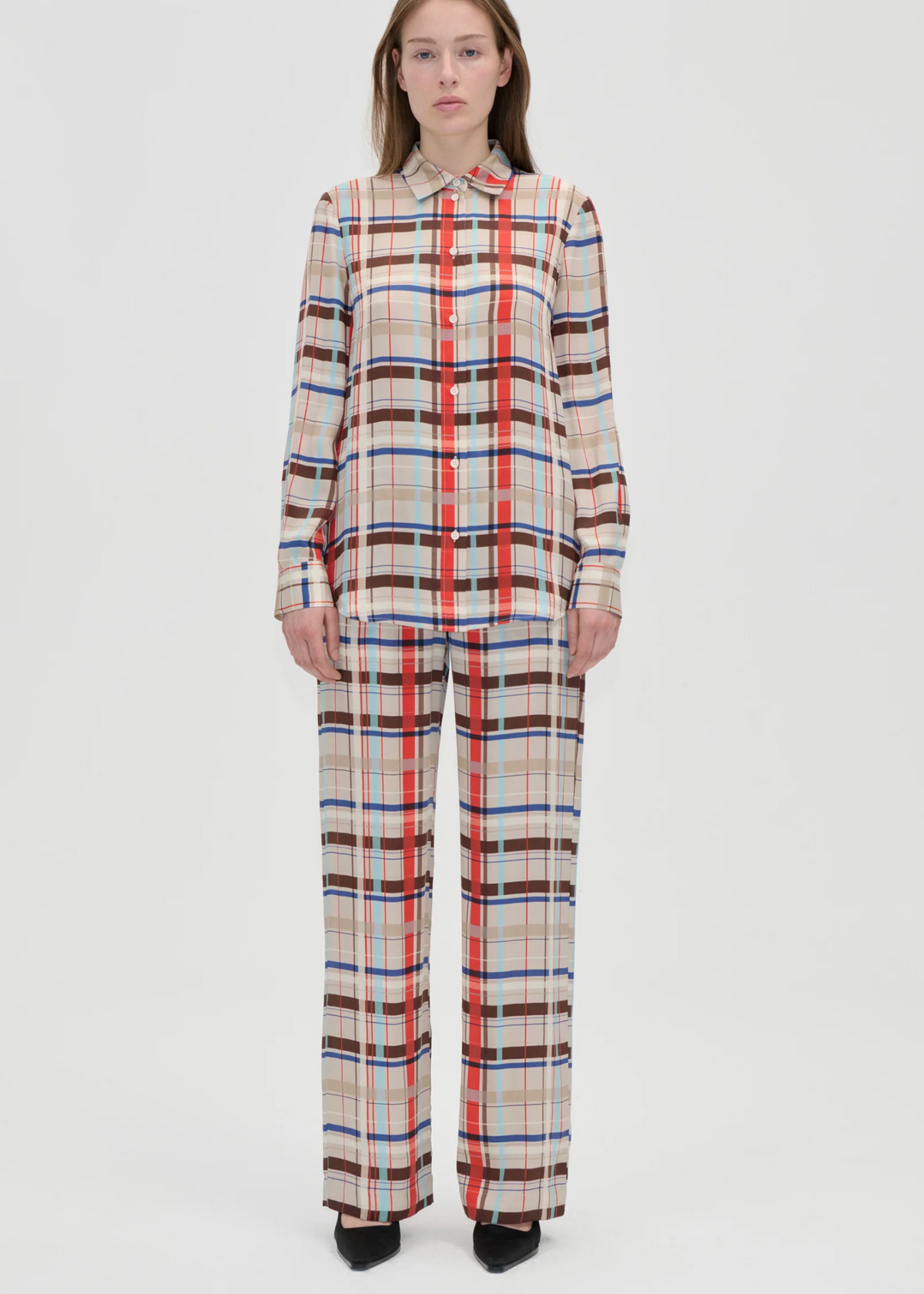 ELASTICATED LONG PANTS