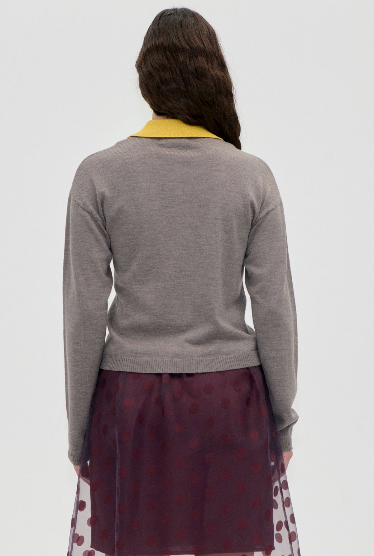 LAYERED L/S CARDIGAN