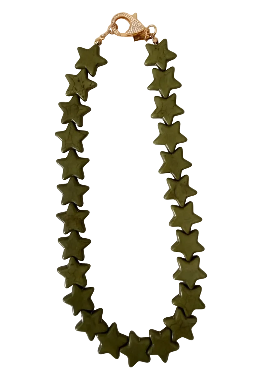 STAR NECKLACE LARGE HUNTER