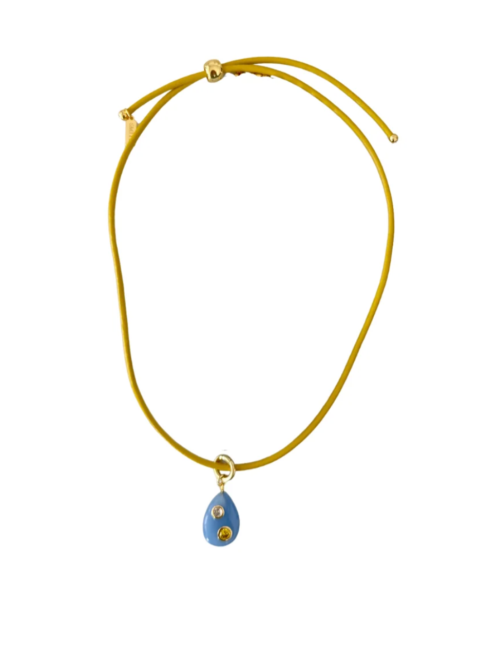 SEPTEMBER SKY PENDANT NECKLACE BLUE