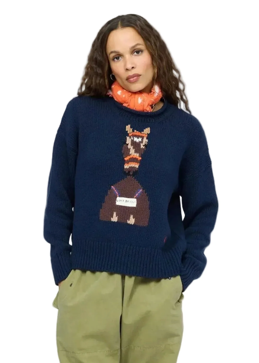 ROLL NECK LOVE REIGNS SWEATER