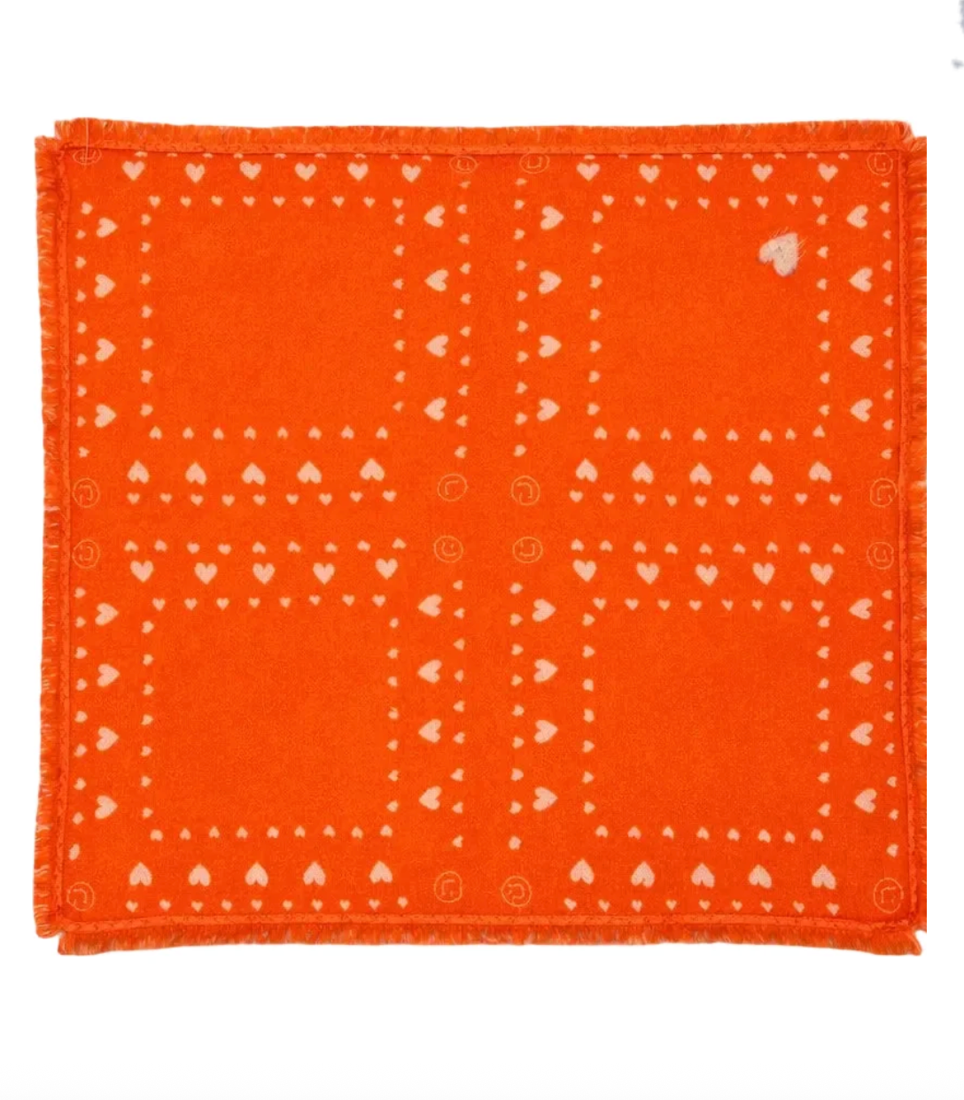 CASHMERE BANDANA TOMATO