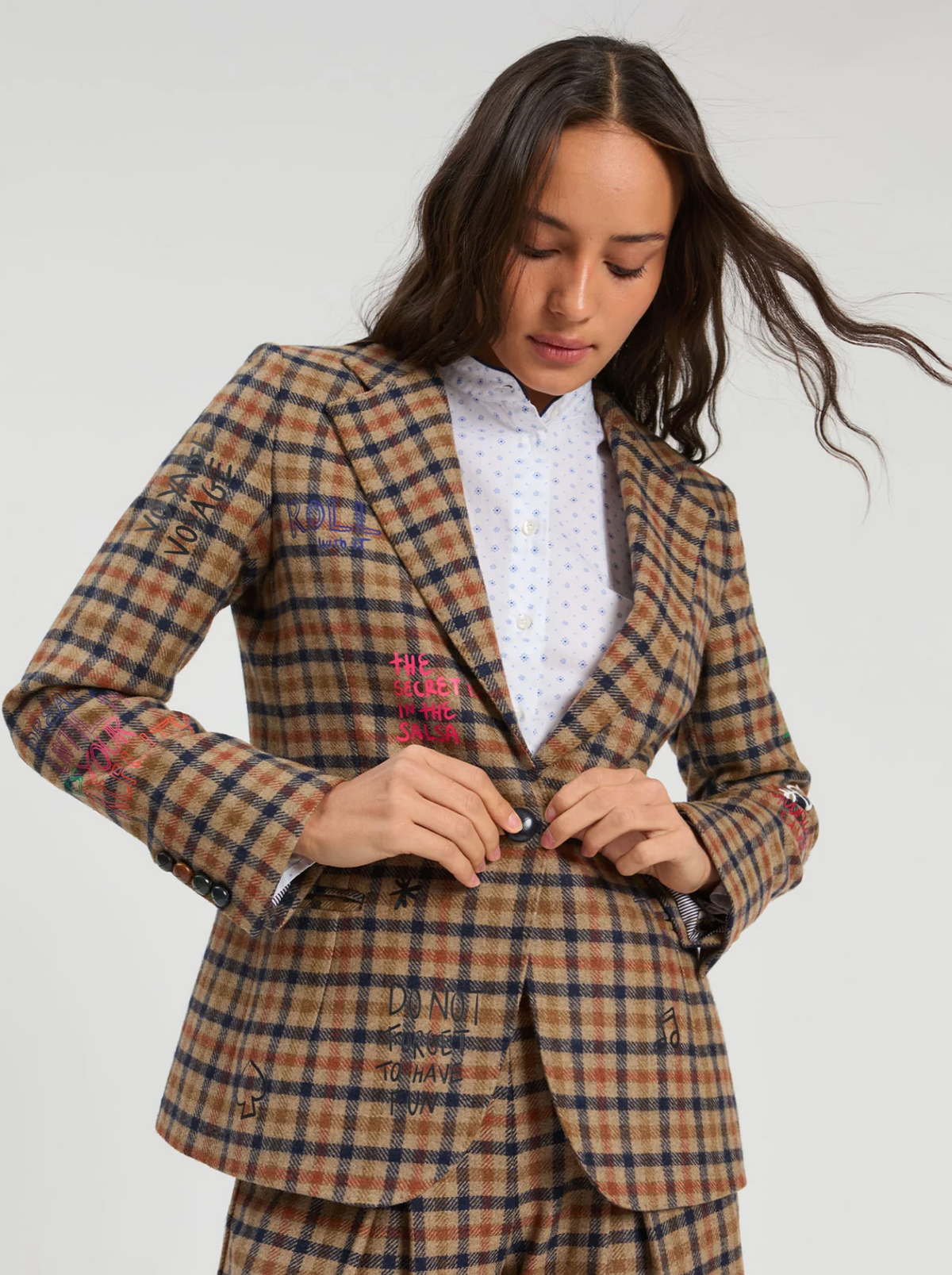 CHAQUETA HELEN GRAFFITI BLAZER