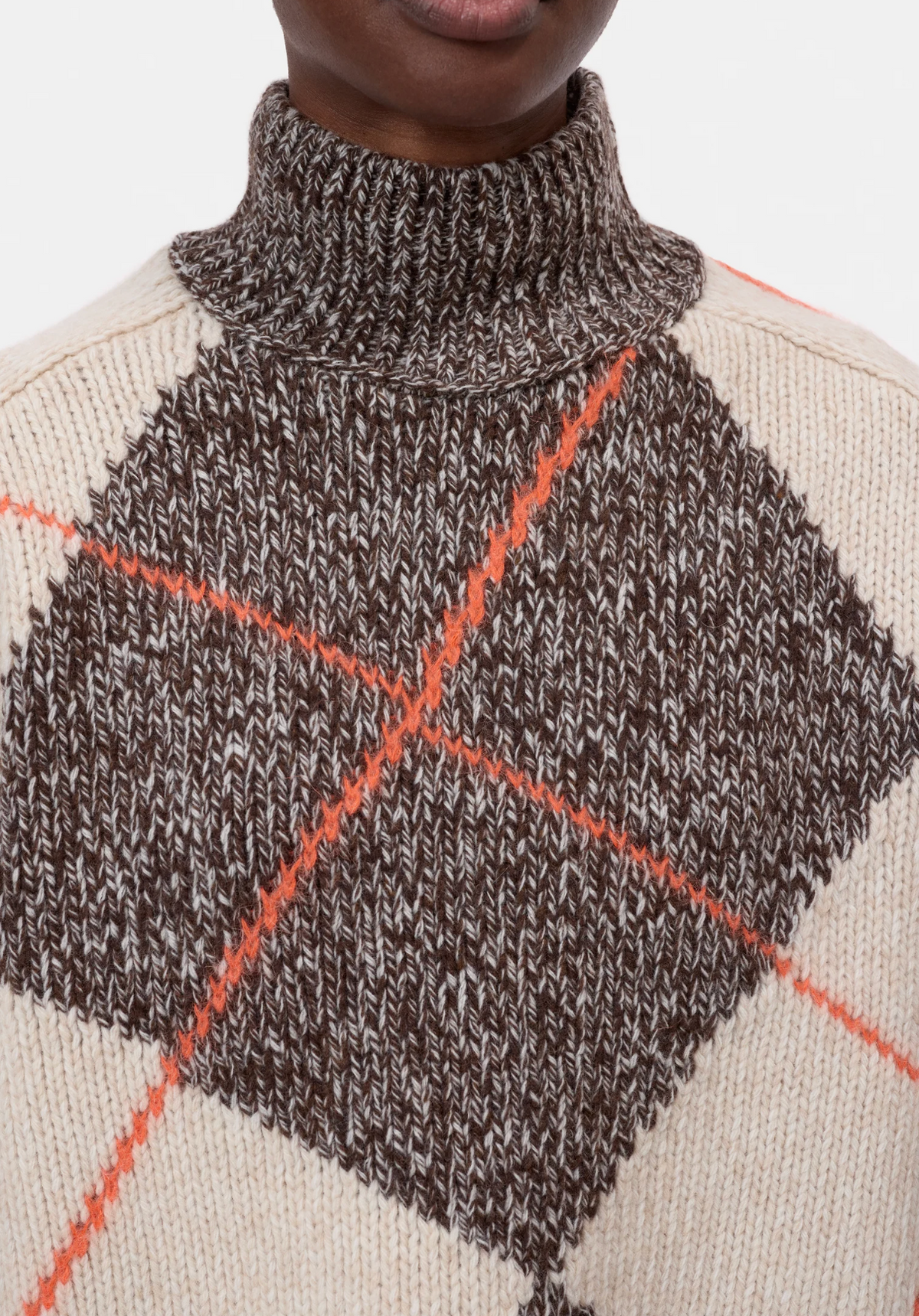ARGYLE JUMPER