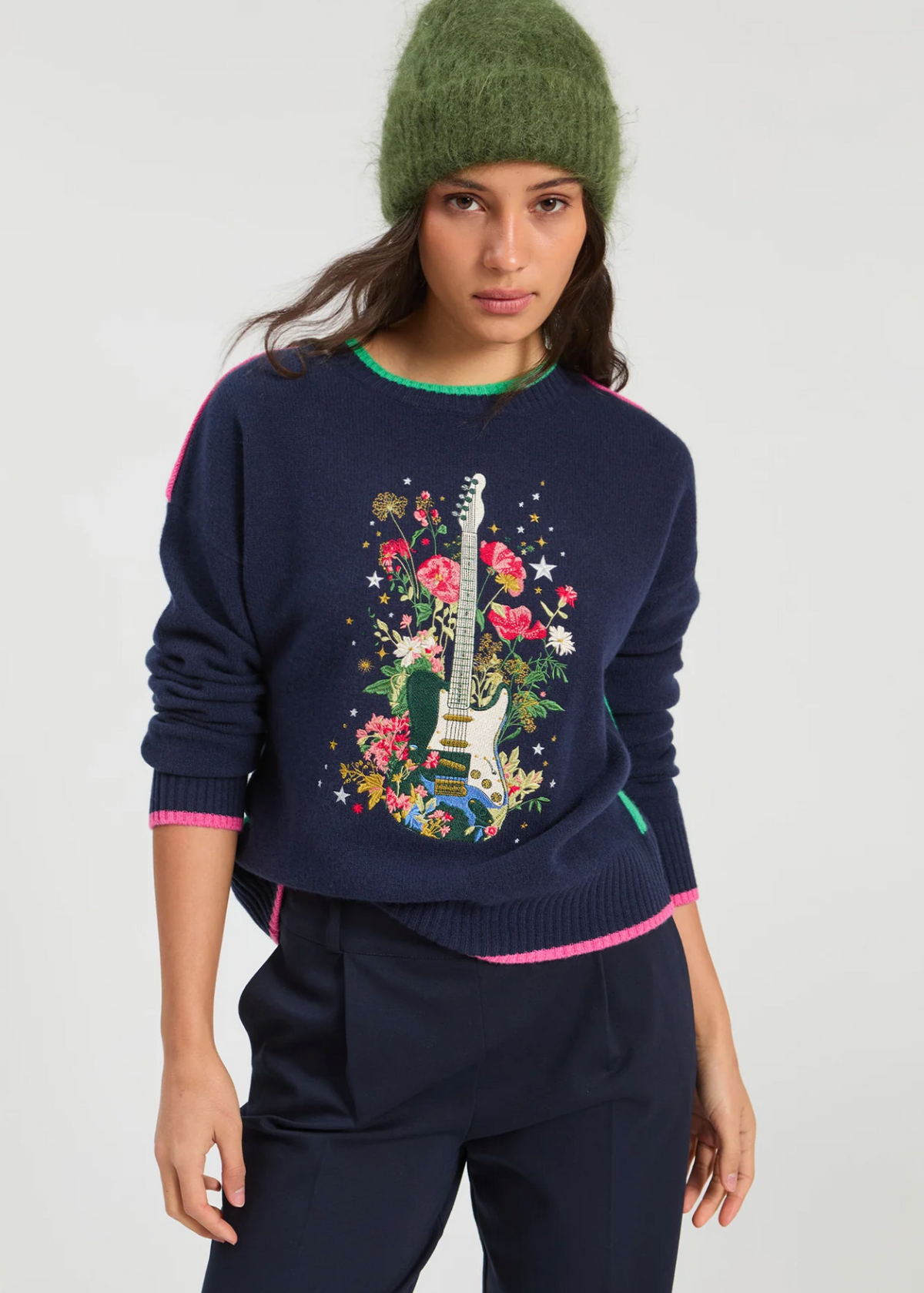 KNITWEAR GUITAR SWEATER
