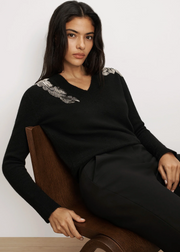 SAELITH EMBELLISHED PULLOVER