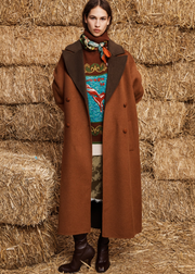 SABLE APPLIQUE COAT