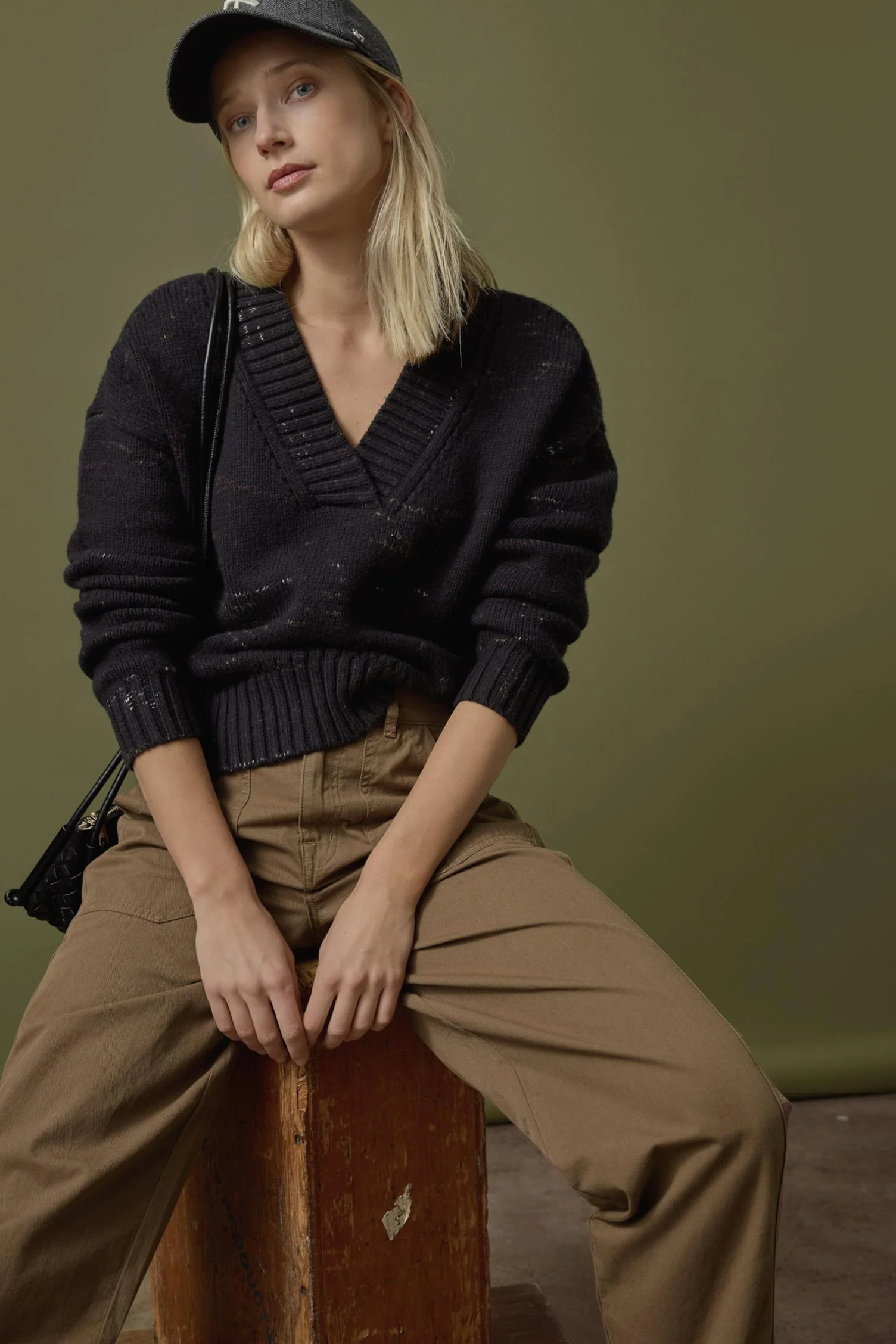SLANT POCKET TWILL PANT