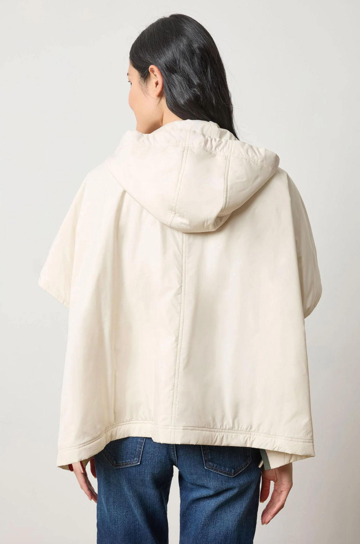 HOODED PONCHO