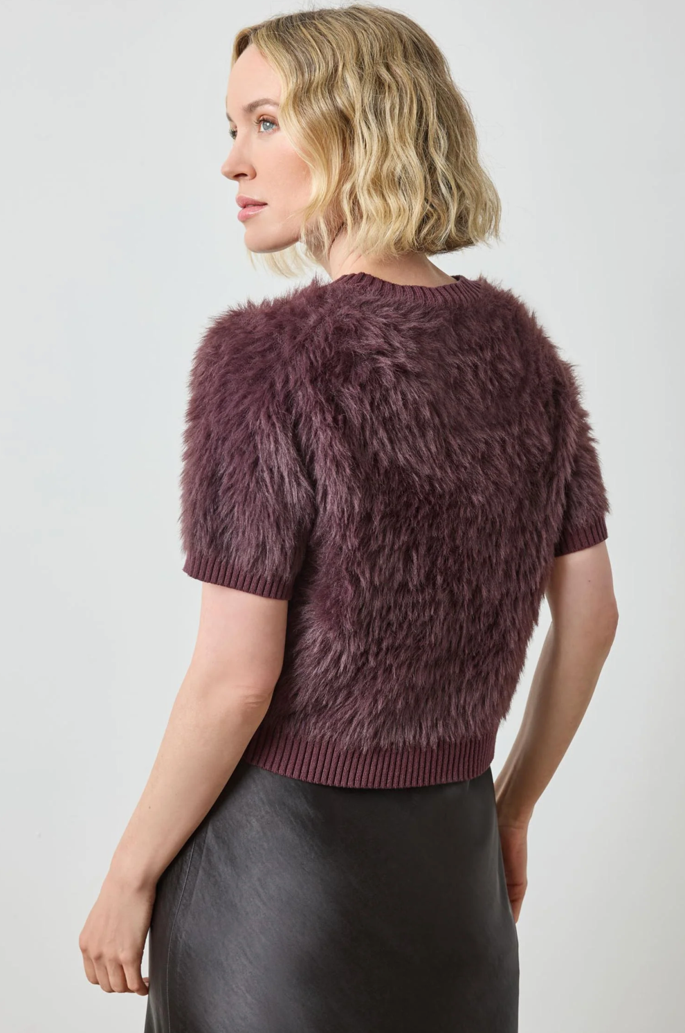 BRUSHED CREWNECK SWEATER