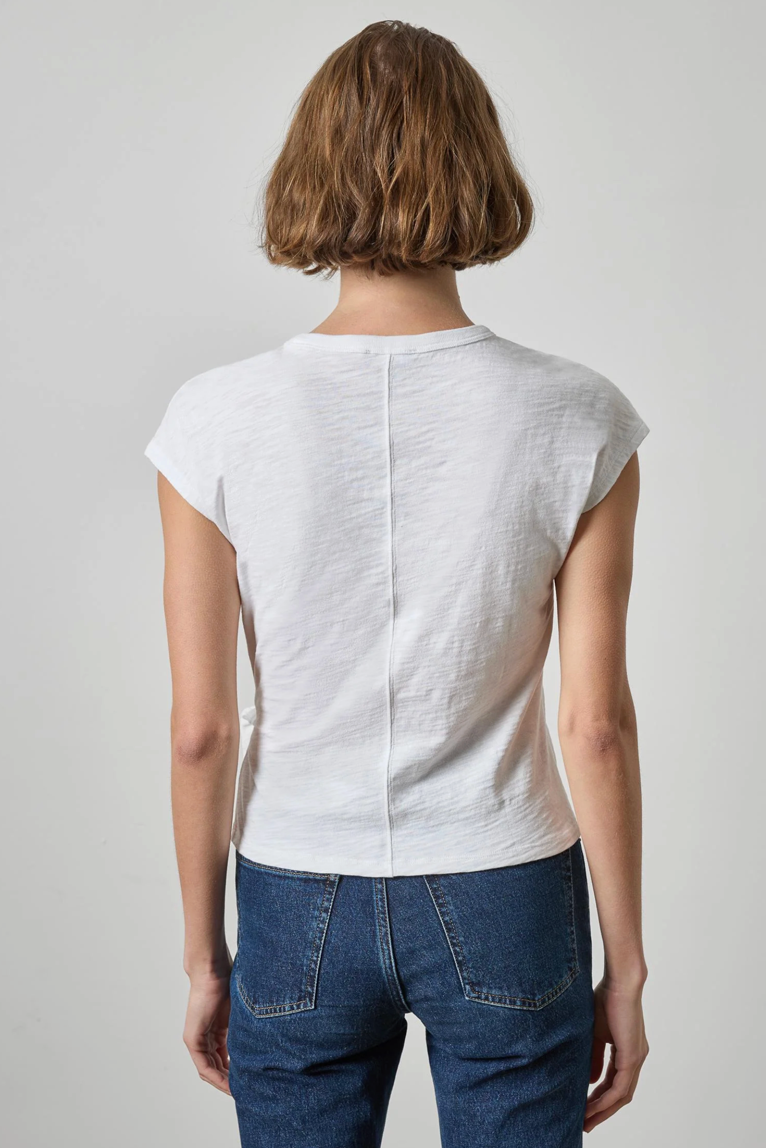 TIE FRONT TEE