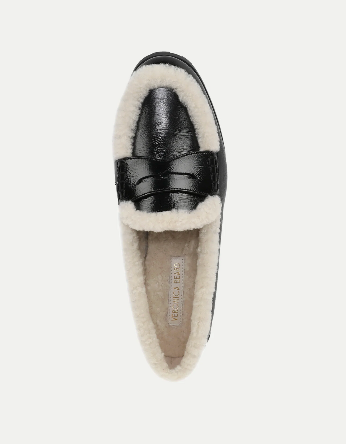 PENNY LUG SHEARLING LOAFER